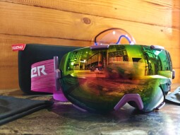 DÁMSKE LYŽIARSKE OKULIARE MARKER PROJECTOR+ PINK PLASMA MIRROR